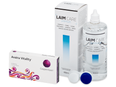 Avaira Vitality (3 lenti) + soluzione Laim-Care 400 ml