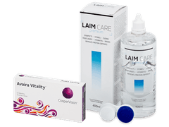 Avaira Vitality (6 lenti) + soluzione Laim-Care 400 ml