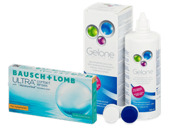 Bausch + Lomb ULTRA for Astigmatism (6 lenti) + soluzione Gelone 360 ml