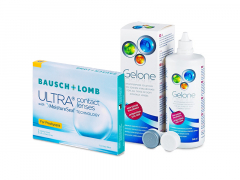 Bausch + Lomb ULTRA for Presbyopia (3 lenti) + soluzione Gelone 360 ml