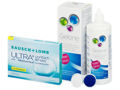 Bausch + Lomb ULTRA for Presbyopia (3 lenti) + soluzione Gelone 360 ml