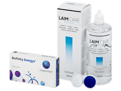 Biofinity Energys (3 lenti) + soluzione Laim Care 400 ml