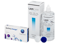 Biofinity Energys (3 lenti) + soluzione Laim-Care 400 ml