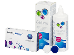 Biofinity Energys (6 lenti) + soluzione Gelone 360 ml