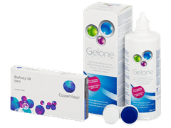 Biofinity XR Toric (3 lenti) + soluzione Gelone 360 ml