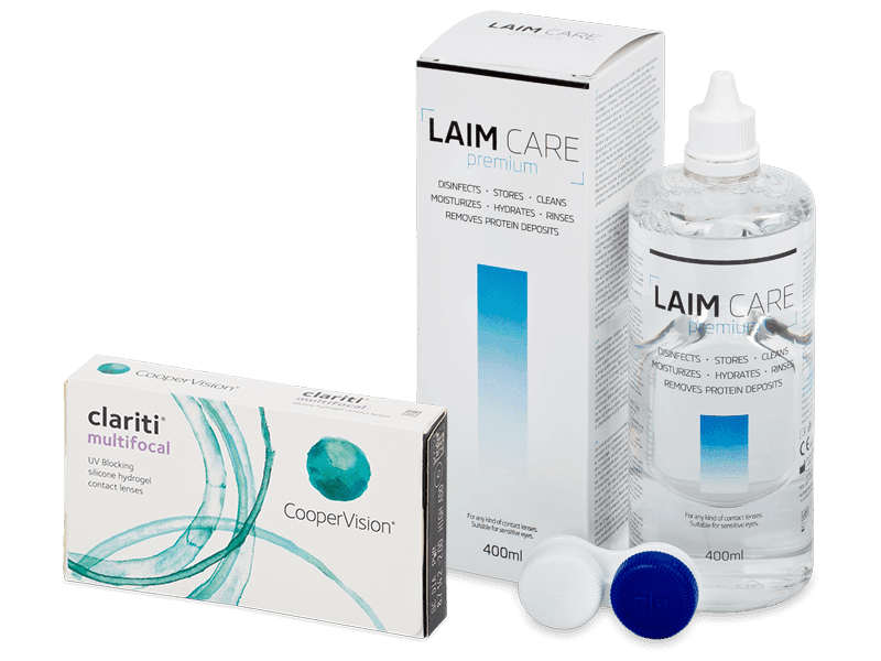 Clariti Multifocal (6 lenti) + soluzione Laim Care 400 ml