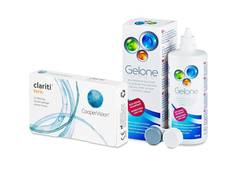 Clariti Toric (6 lenti) + soluzione Gelone 360 ml