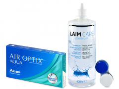 Air Optix Aqua (6 lenti) + soluzione Laim-Care 400 ml