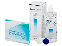 PureVision 2 (3 lenti) + soluzione Laim-Care 400 ml