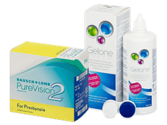 PureVision 2 for Presbyopia (6 lenti) + soluzione Gelone 360 ml