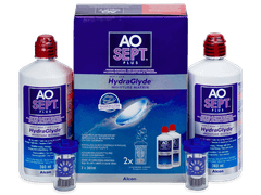 Soluzione AO SEPT PLUS HydraGlyde 2 x 360 ml 