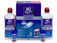 Soluzione AO SEPT PLUS HydraGlyde 2x360 ml 