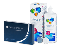 TopVue Premium (6 lenti) + soluzione Gelone 360 ml