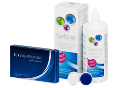 TopVue Premium (6 lenti) + soluzione Gelone 360 ml