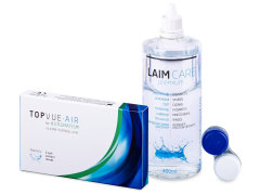 TopVue Air for Astigmatism (3 lenti) + soluzione Laim-Care 400 ml