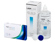 TopVue Air for Astigmatism (3 lenti) + soluzione Laim-Care 400 ml