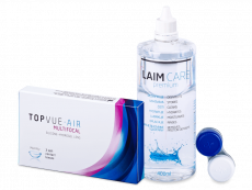 TopVue Air Multifocal (3 lenti) + soluzione Laim-Care 400 ml