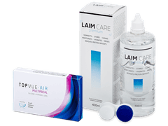 TopVue Air Multifocal (3 lenti) + soluzione Laim-Care 400 ml