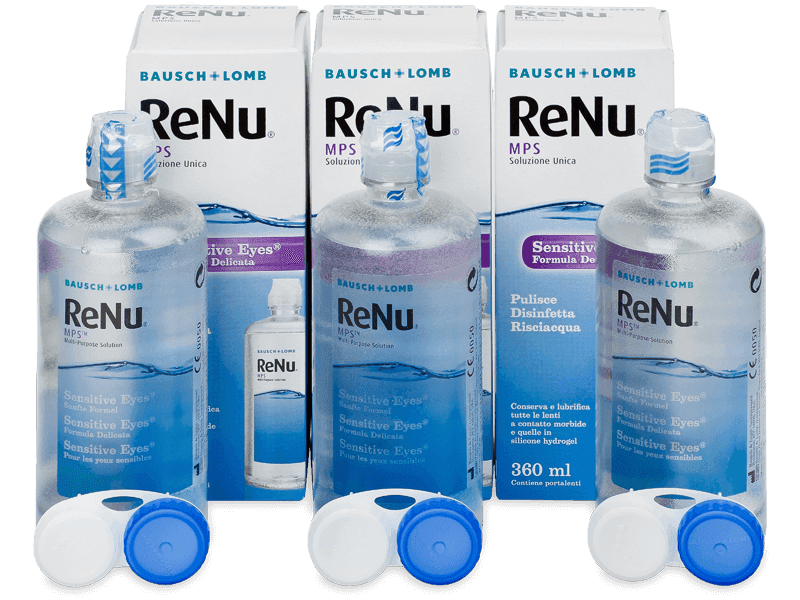 Soluzione ReNu MPS Sensitive Eyes 3 x 360 ml 