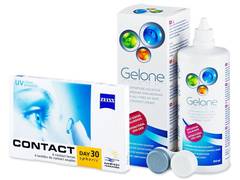 Carl Zeiss Contact Day 30 Spheric (6 lenti) + soluzione Gelone 360 ml