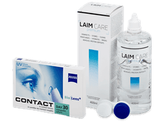 Carl Zeiss Contact Day 30 Compatic (6 lenti) + soluzione Laim-Care 400 ml