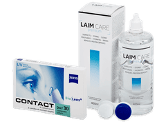 Carl Zeiss Contact Day 30 Compatic (6 lenti) + soluzione Laim-Care 400 ml