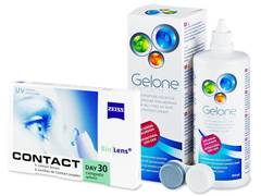 Carl Zeiss Contact Day 30 Compatic (6 lenti) + soluzione Gelone 360 ml