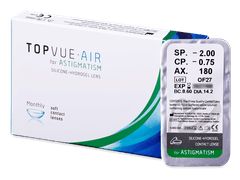 TopVue Air for Astigmatism (1 lente)