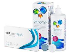 TopVue Plus (6 lenti) + soluzione Gelone 360 ml