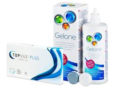 TopVue Plus (6 lenti) + soluzione Gelone 360 ml