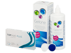 TopVue Plus (6 lenti) + soluzione Gelone 360 ml