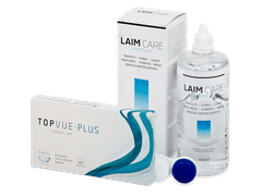 TopVue Plus (6 lenti) + soluzione Laim Care 400 ml