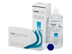 TopVue Plus (6 lenti) + soluzione Laim-Care 400 ml