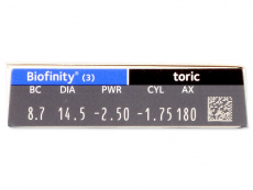 Biofinity Toric (3 lenti)
