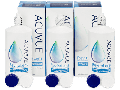 Soluzione Acuvue Revitalens 3 x 360 ml