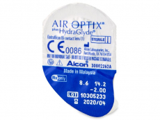 Air Optix plus HydraGlyde (3 lenti)