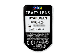 CRAZY LENS - Byakugan - giornaliere non correttive (2 lenti)