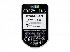 CRAZY LENS - Byakugan - giornaliere correttive (2 lenti)