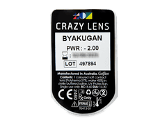 CRAZY LENS - Byakugan - giornaliere correttive (2 lenti)