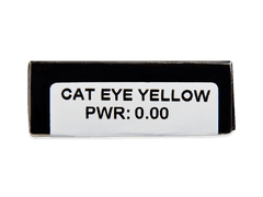 CRAZY LENS - Cat Eye Yellow - giornaliere non correttive (2 lenti)