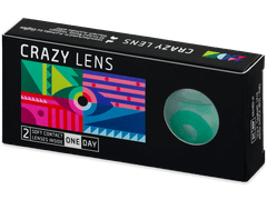 CRAZY LENS - Emerald Green - giornaliere correttive (2 lenti)