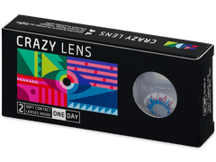 CRAZY LENS - Harlequin - giornaliere non correttive (2 lenti)