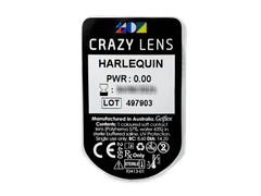 CRAZY LENS - Harlequin - giornaliere non correttive (2 lenti)