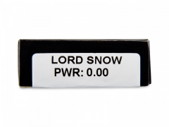 CRAZY LENS - Lord Snow - giornaliere non correttive (2 lenti)