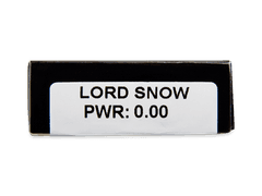 CRAZY LENS - Lord Snow - giornaliere non correttive (2 lenti)