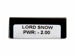 CRAZY LENS - Lord Snow - giornaliere correttive (2 lenti)