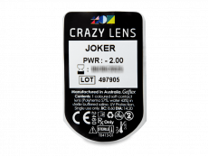 CRAZY LENS - Joker - giornaliere correttive (2 lenti)