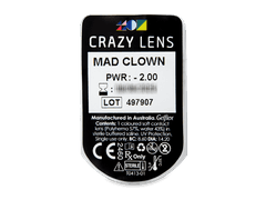 CRAZY LENS - Mad Clown - giornaliere correttive (2 lenti)