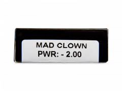 CRAZY LENS - Mad Clown - giornaliere correttive (2 lenti)