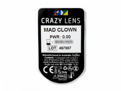 CRAZY LENS - Mad Clown - giornaliere non correttive (2 lenti)